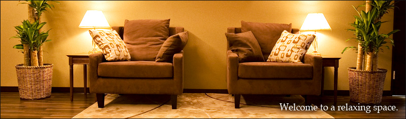 Welcome to a relaxing space.